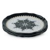 Rebel Outdoor zwart bord 22 cm - Afbeelding 2