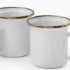 Barebones Enamel Espresso Cup Eggshell