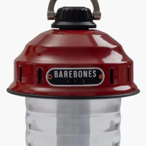 Barebones Beacon Lantern Lamp Red