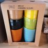 Rebel Outdoor set van 6 bekers in verschillen kleuren 