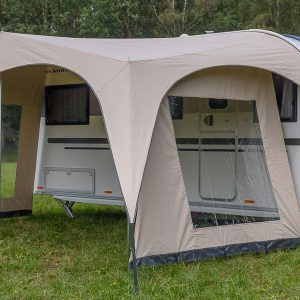 Campooz Zijwand met raam Beige 