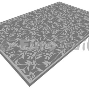 Eurotrail Relax mat 200 x 270 Silvergrijs /Grijs