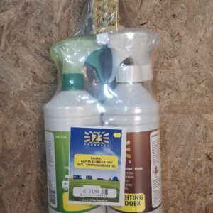 Pakket Alpha & Omega Dry Incl.Tentdoekborstel