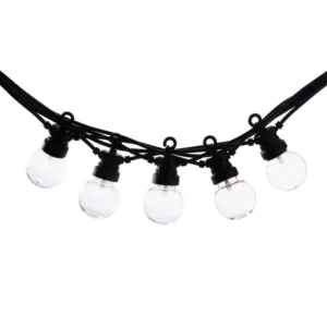 Ledr buiten feestverlichting zwart Regular Patio Lights