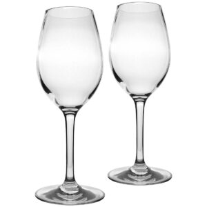 Bo-Camp - Witte wijnglas - Antislip - 330 ml - 2 Stuks