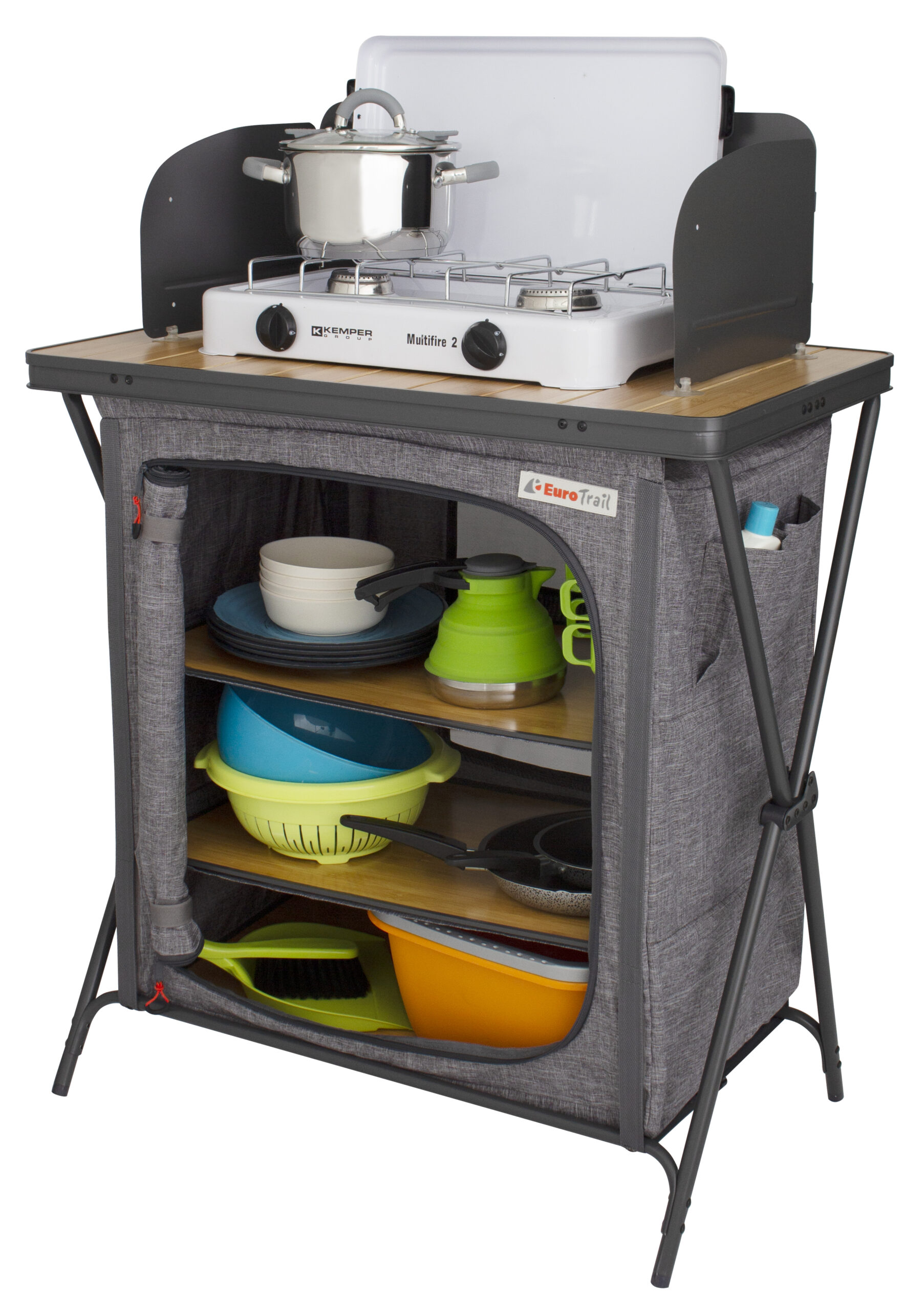 Nova Lecce kookkast bamboe