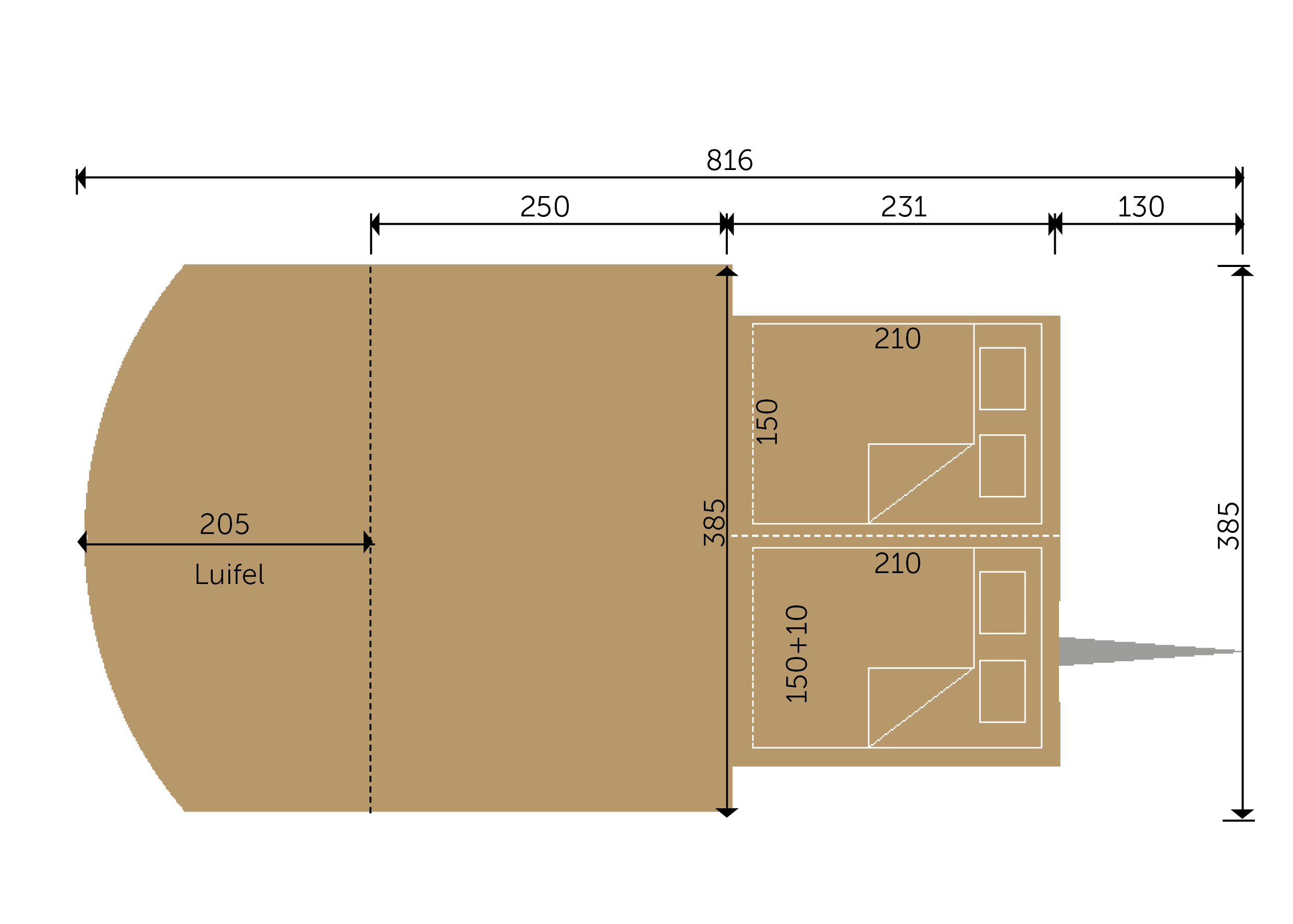 Alpenkreuzer Campfire Luifel