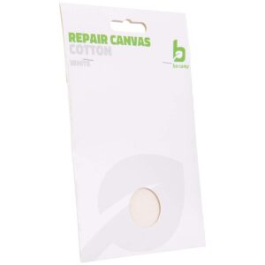 Bo-Camp - Reparatiedoek - Opstrijkbaar - Katoen - Wit