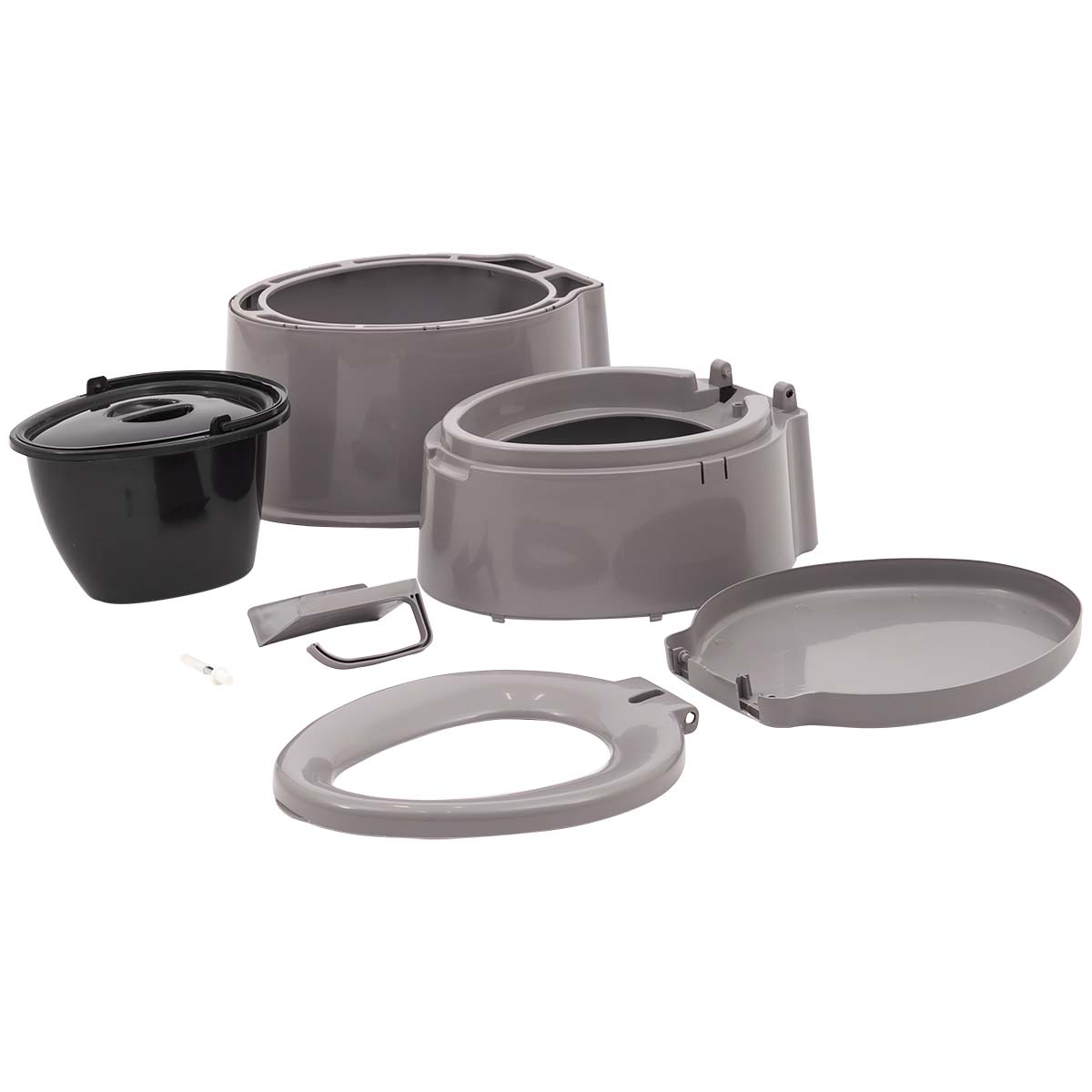 Bo-Camp - Draagbaar toilet deelbaar - 7 Liter - Compact