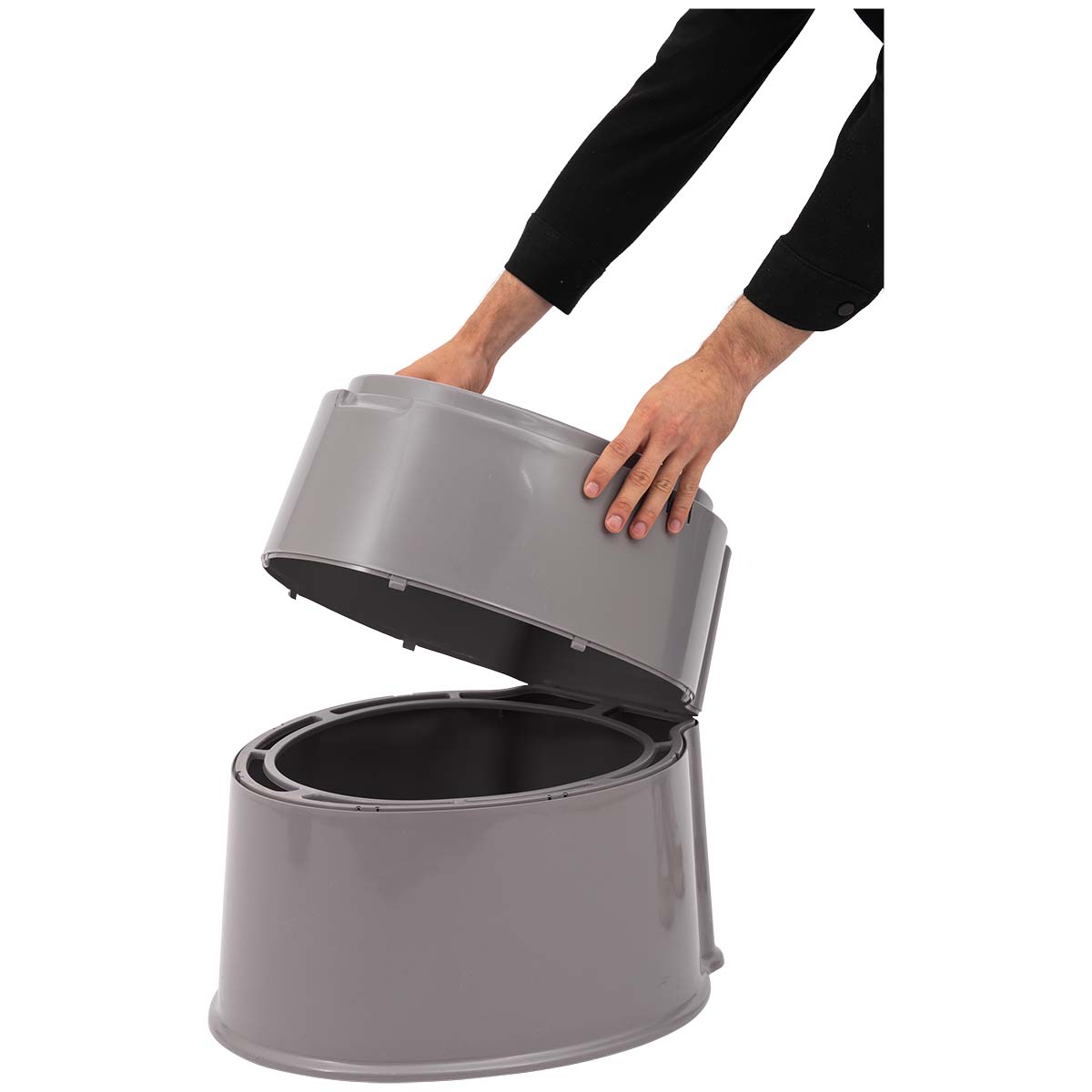 Bo-Camp - Draagbaar toilet deelbaar - 7 Liter - Compact