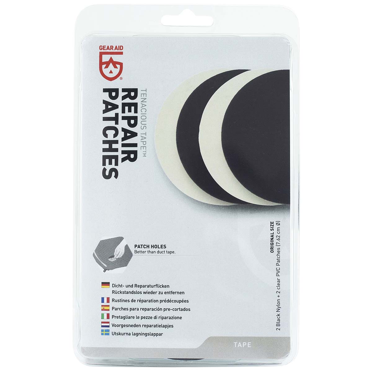 Gear Aid - Reparatie patches - Rond - 4 stuks
