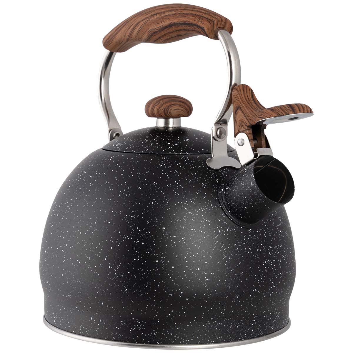 Gimex - Fluitketel - Zwart - Inductie - 1,7 Liter