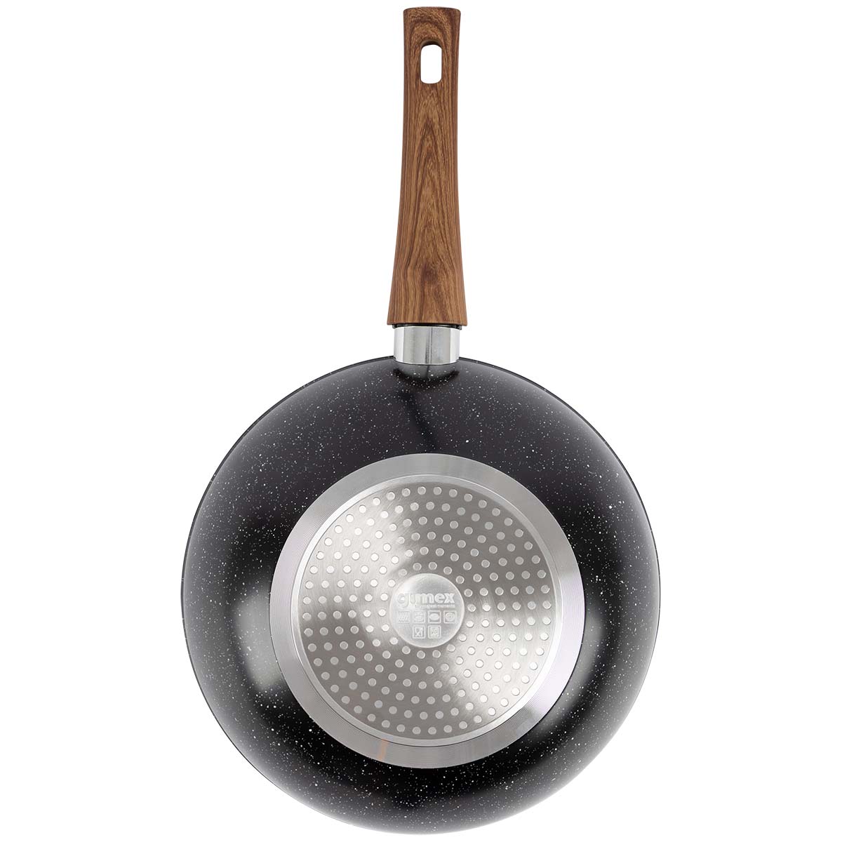 Gimex - Wokpan - Inductie - Afneembare handgreep - Ø 26 cm