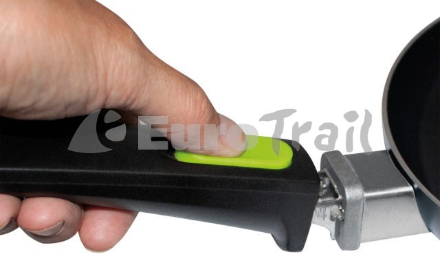 Wokpan met afneembare grip